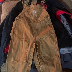 Carhartt Kids Tan Overalls